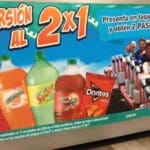 La feria de Chapultepec Pase Mega al 2×1 con Doritos Sabritas y Refresco Barrilitos, Mirinda, Squirt o Manzanita Sol