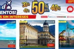 Despegar.com: Hasta 50% de descuento y 18 msi en hoteles, paquetes de viajes y vuelos