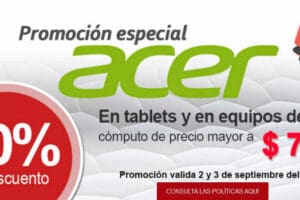 Office Depot: Hasta 30% de descuento en tablets y computo Acer