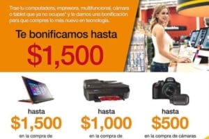 Office Max: Hasta $1,500 de descuento reciclando computadora, celulares, impresoras y más