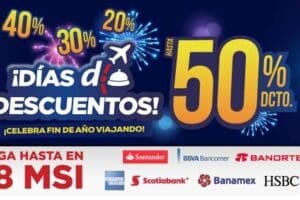 Despegar.com: Hasta 50% de descuento en vuelos, hoteles y paquetes y hasta 18 MSI