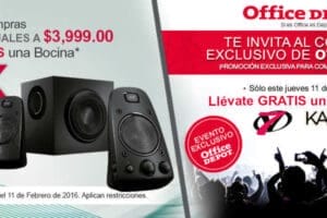 Venta Especial Office Depot 11 de Febrero