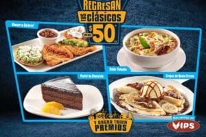 Vips: Clásicos de $50 del 15 al 21 de Febrero
