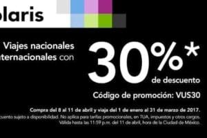 Volaris: vuelos baratos con 30% de descuento