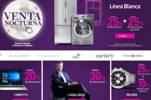 Liverpool en linea: Venta Nocturna 3 y 4 de junio 2016