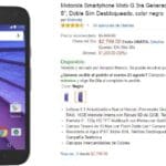 Amazon Smartphone Moto G 3ra Generacion, Doble Sim