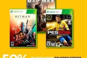 El Palacio de Hierro: 50% de descuento en videojuegos