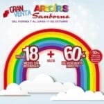 Venta arcoíris Sanborns del 7 al 17 de Octubre 2016