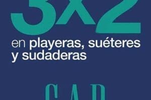 Gap: 3×2 en playeras, sudaderas y suéteres del 3 al 6 de febrero
