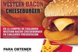 Carl’s Jr: western bacon cheeseburger Gratis en la compra de otra