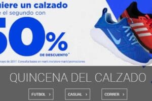 Quincena del Calzado Martí: 50% de Descuento en Segunda Compra