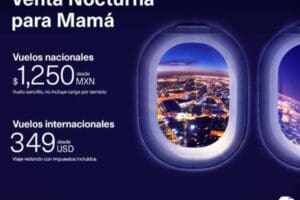 Venta Nocturna para Mamá Aeroméxico del 8 al 10 de mayo del 2017