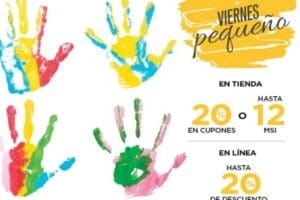 Viernes Pequeño en Palacio de Hierro: 20% en cupones y 12 meses sin intereses