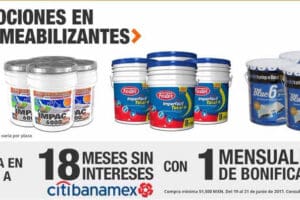 The Home Depot: 18 meses sin interes y 1 de bonificación con Banamex