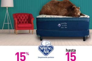 Liverpool: gran quincena de colchones Spring Air del 1 al 15 de octubre