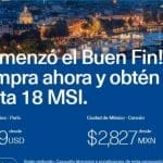 Ofertas El Buen Fin 2017 en Aeroméxico