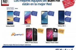 Folleto de promociones El Buen Fin 2017 Telcel