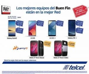 Folleto de promociones El Buen Fin 2017 Telcel