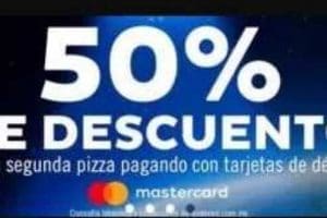 Domino’s Pizza: 50% de descuento en tu segunda pizza al 20 de febrero 2018