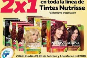 Farmapronto: 2X1 en toda la línea de Tintes Nutrisse al 1 de marzo