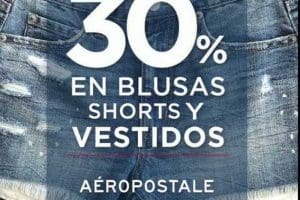 Aéropostale: 30% de descuento en Liverpool y Fábricas de Francia