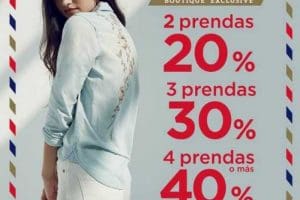 Aéropostale: Hasta 40% de descuento en prendas al 31 de Marzo 2018