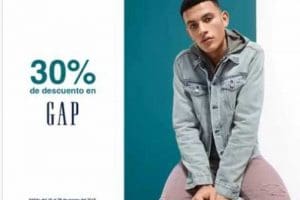 GAP: 30% de descuento en todos los productos al 28 de marzo