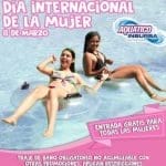 Promoción Parque Aquatico Inbursa Entrada Gratis para todas Las Mujeres