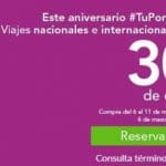 Volaris Promoción aniversario 30% de descuento en viajes nacionales e internacionales