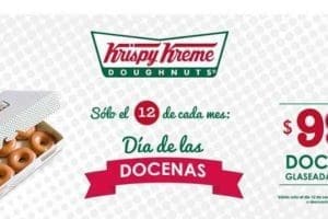 Krispy Kreme: Día de las Docenas a solo $99 al 12 de abril 2018