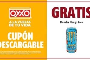 Cupón Oxxo: Monster Mango Loco de 473 ml Gratis