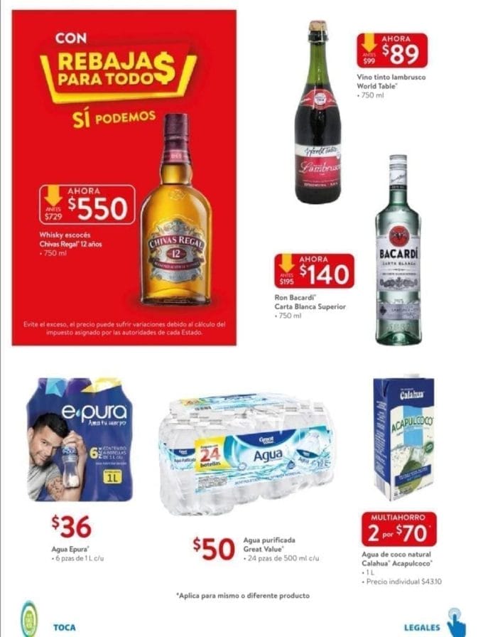 folleto walmart rebajas 2020 20