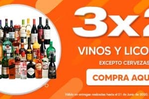 Temporada Naranja 2020 en La Comer y Fresko: 3×2 en Vinos y Licores