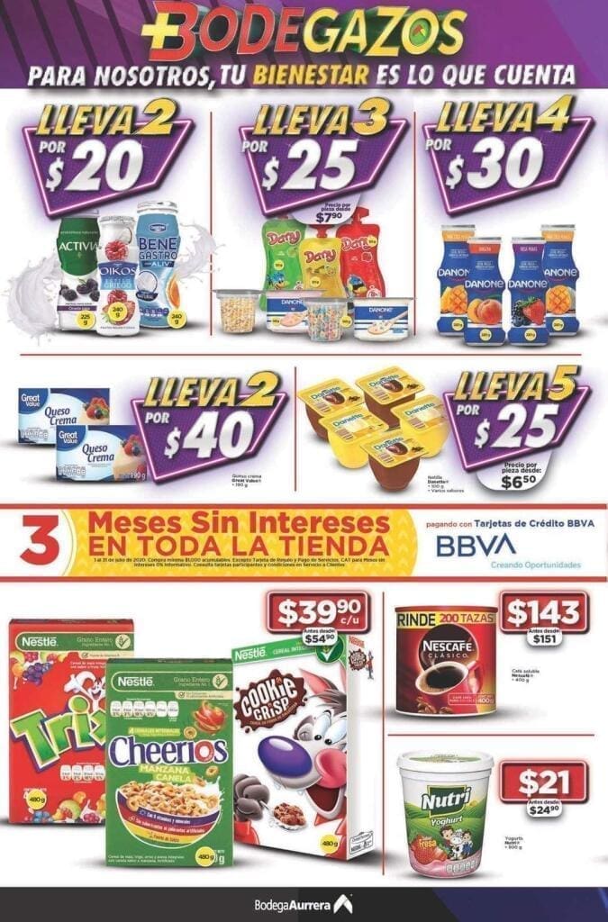 Bodega Aurrerá - Folleto de ofertas Super Listos del 15 al 29 de julio 2020 13 folleto bodega aurrera julio 2020 12