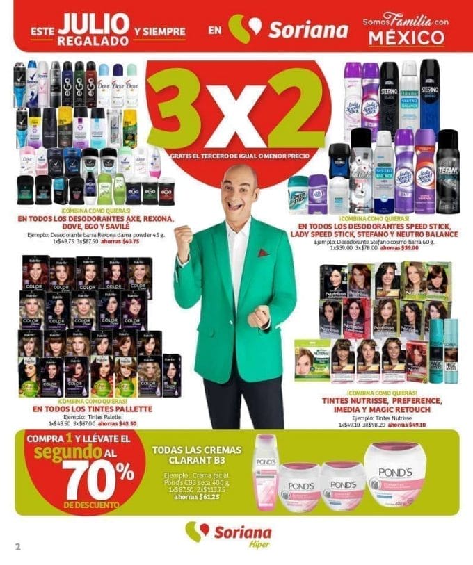 Julio Regalado 2020 Folleto Soriana Híper del 17 al 23 de julio 3 folleto soriana hiper julio regalado 2020 2 2