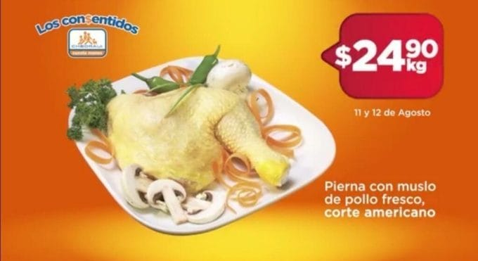 Frutas y Verduras Chedraui 11 y 12 de agosto 2020 3 pollo chedraui