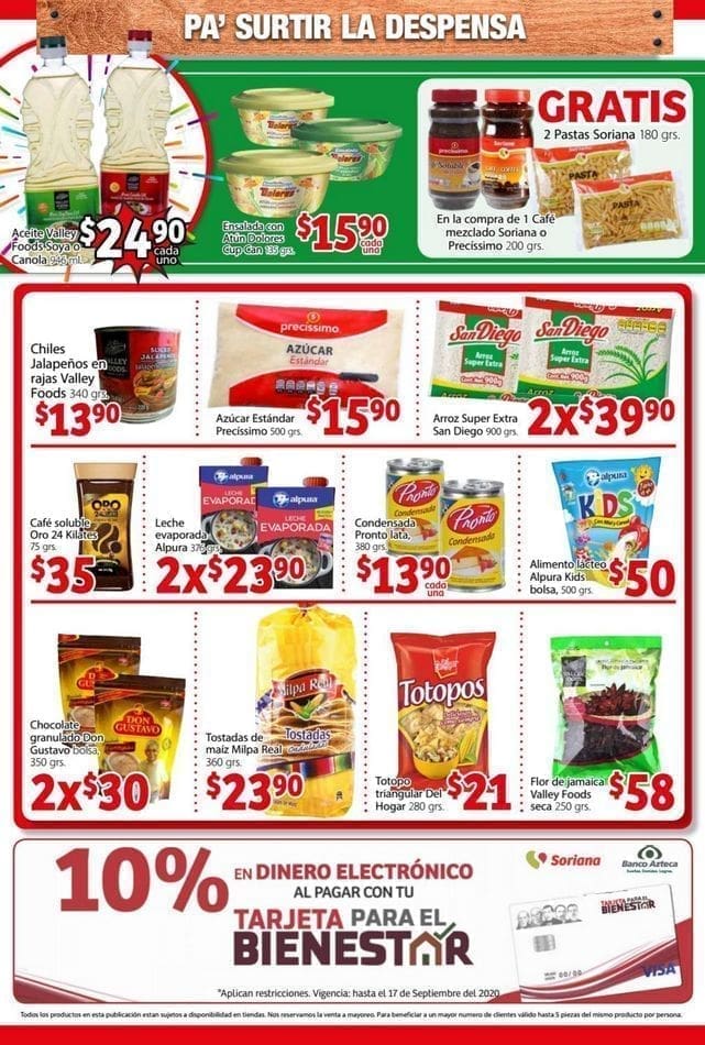 Soriana Mercado - Folleto Fiestas Patrias del 7 al 17 de septiembre 2020 14 00002