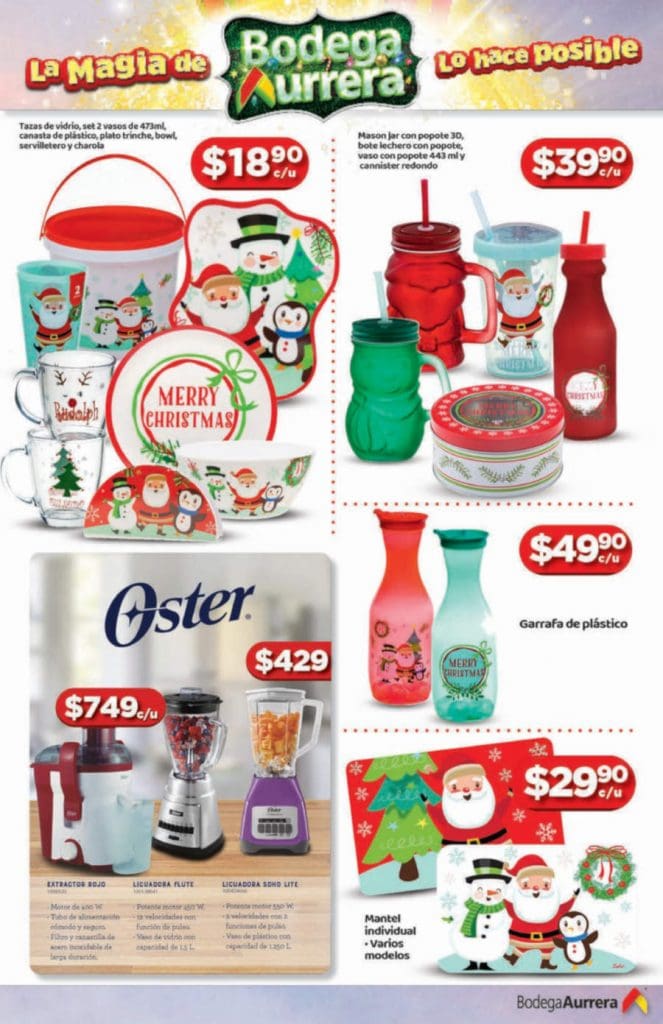 Folleto Bodega Aurrerá Especial de Navidad al 02 de Diciembre 2020 3 folleto bodega aurrera navidad 2020 3 1