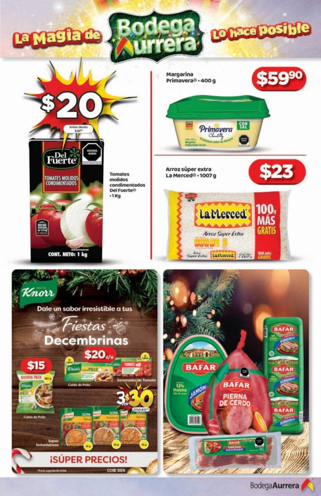 Bodega Aurrerá Folleto de Navidad del 17 al 31 de diciembre 2020 4 bodega aurrera folleto navidad 2020 3