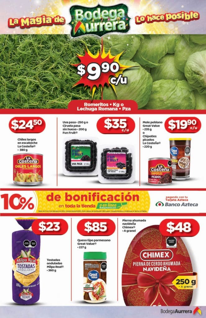 Bodega Aurrerá Folleto de Navidad del 17 al 31 de diciembre 2020 5 bodega aurrera folleto navidad 2020 4