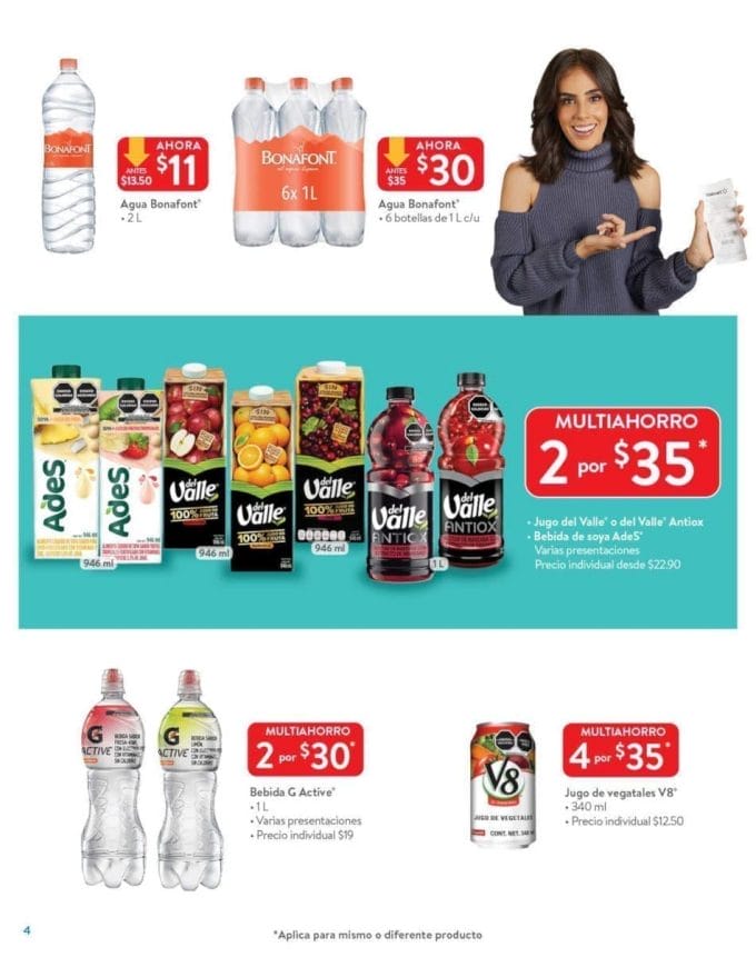 Folleto Walmart Rebajas de Cuaresma del 15 al 28 de febrero de 2021 4 folleto walmart feb 2021 4