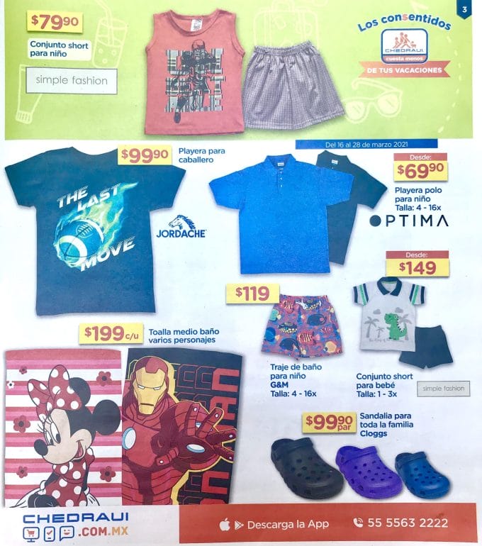 Folleto Chedraui Ofertas de Vacaciones del 16 al 28 de marzo de 2021 4 chedraui folleto marzo 3 1