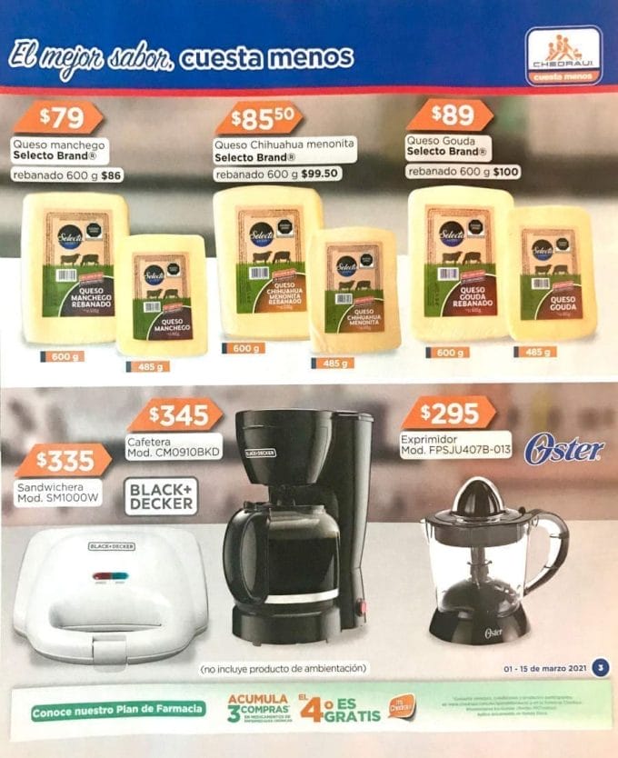 chedraui folleto marzo 3