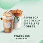 Starbucks: Estrellas dobles + bebida preparada al comprar un Frappuccino