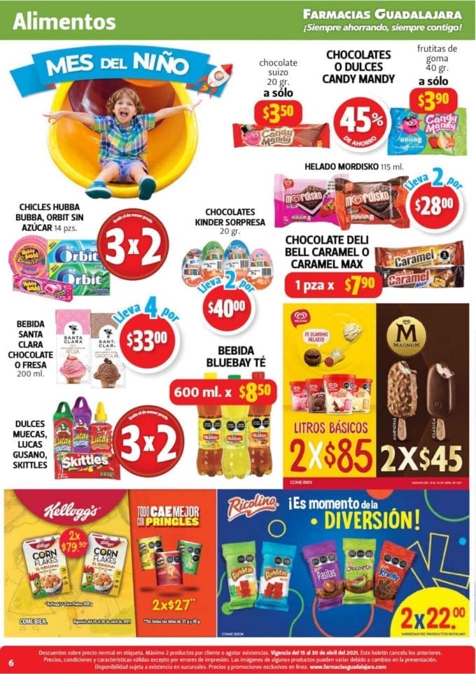 folleto farmacias guadalajara abril 6