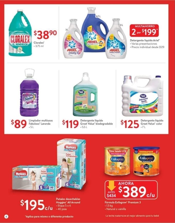 folleto walmart abril 8 4