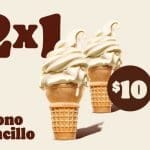 Burger King Cupón 2×1 en cono sencillo