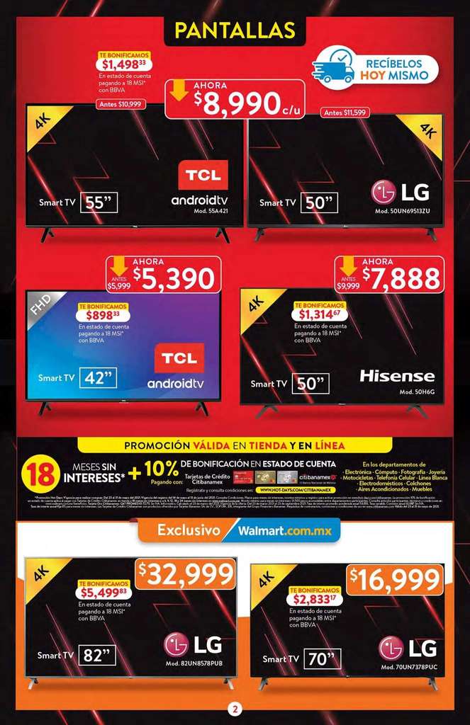 folleto walmart hot days 2021 2