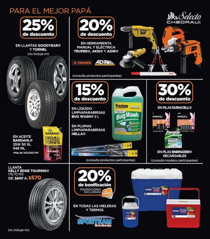 Folleto Chedraui Día del Padre 11 al 20 de junio 2021 6 chedrahui junio 2021 5