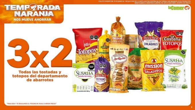 temporada naranja 2021 julio 6